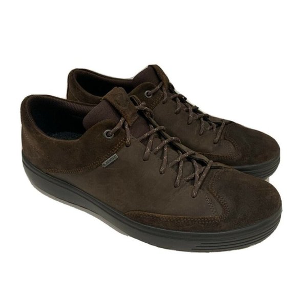 Ecco Gore-Tex Size 9 43 Brown Leather Shoes main image 5